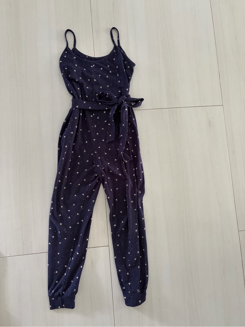 A Pea in the Pod Maternity Jumpsuit with Belt XS